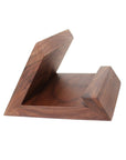 Solid wood mobile & tablet stand [Walnut]