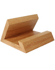 Solid wood mobile & tablet stand [Red Oak]