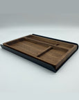 Storage Tray [Black metal + Black walnut]