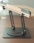 Refined Adjustable Wooden Desktop Reading Rack